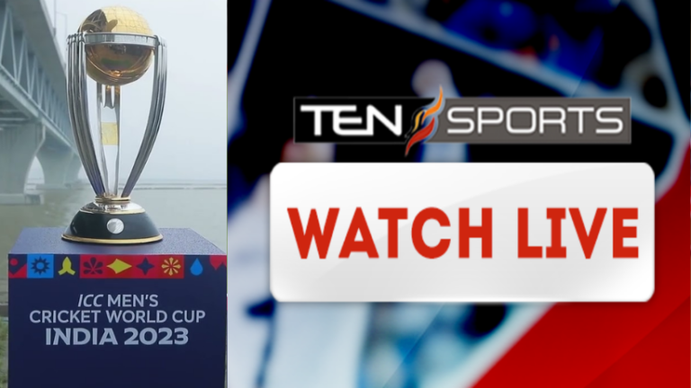 Cricket World Cup 2023 Live Streaming ODI World Cup - Ten Sports Live Tv